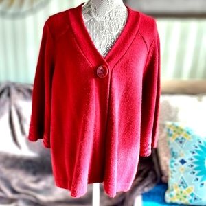 Style & Co Red Sweater-1X